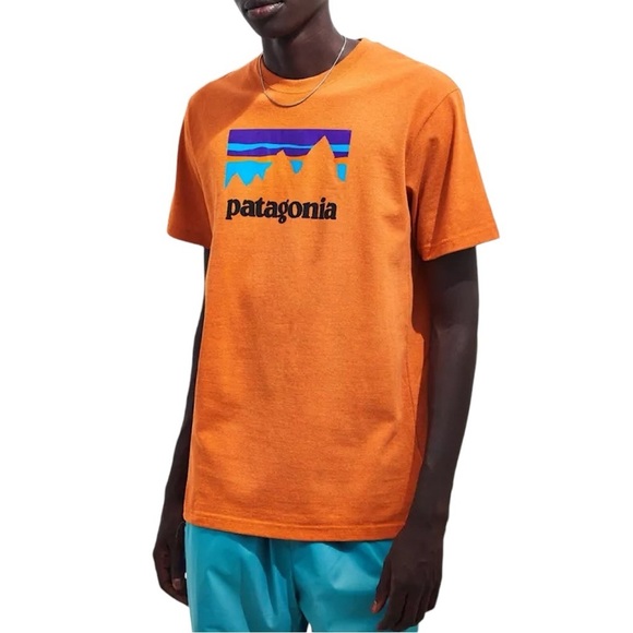 PATAGONIA Shop Sticker Tee - Picture 1 of 9